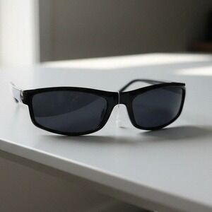 Greenbrier International Black‎ Wrap Around Sporty Sunglasses 192151-23086-002
